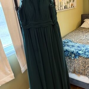 Pine Azazie Luz Dress